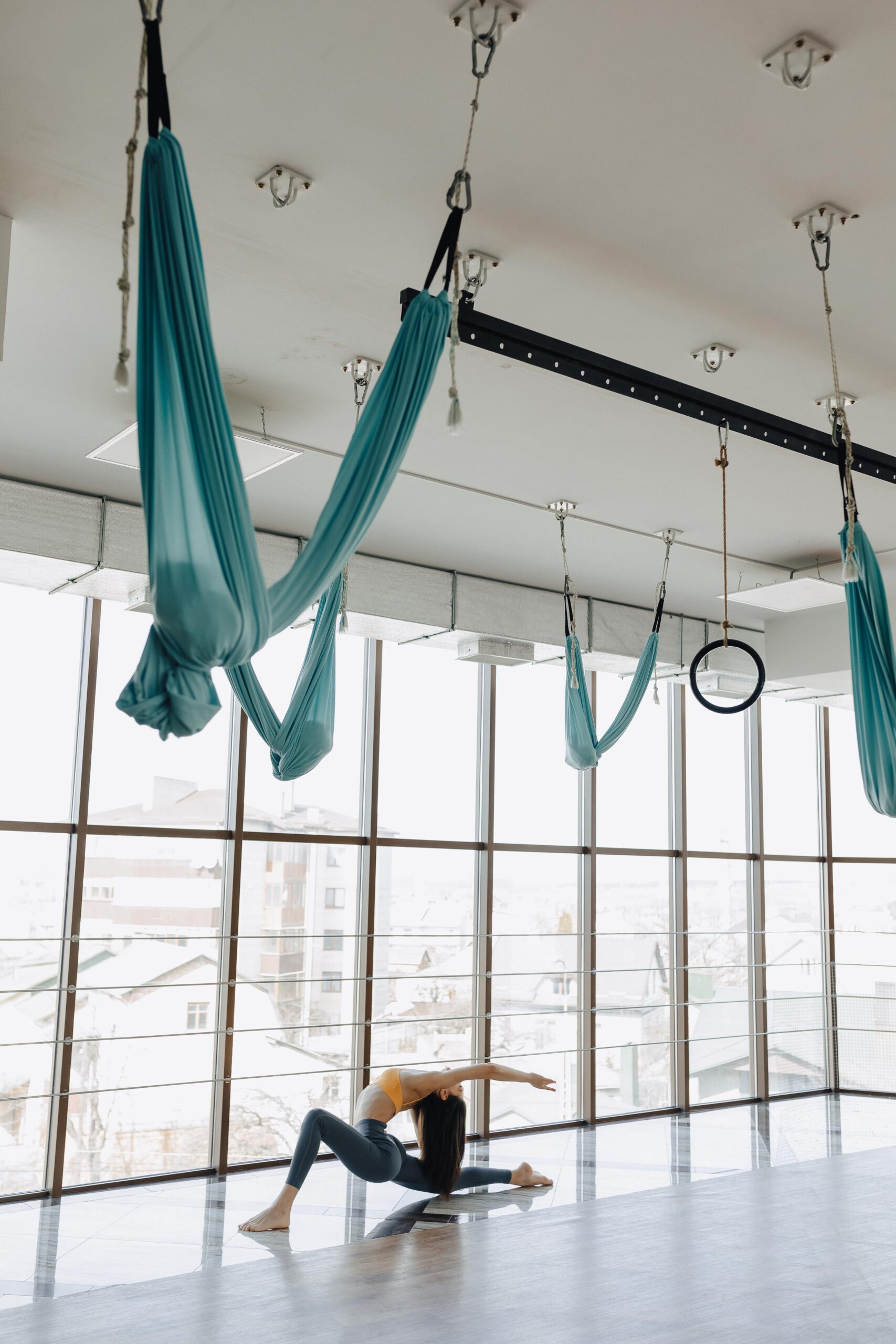 Choisir son tissu aérien pole dance fait perdre du ventre